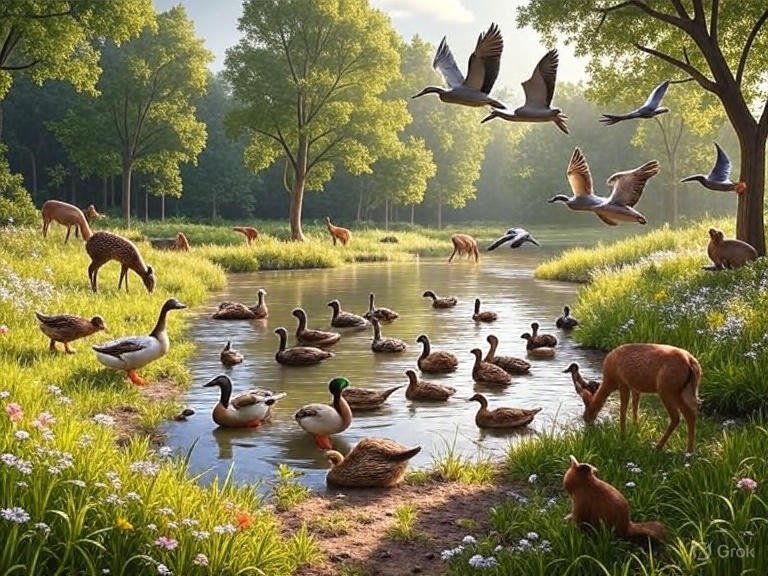 Animals and Plants at Oakhurst