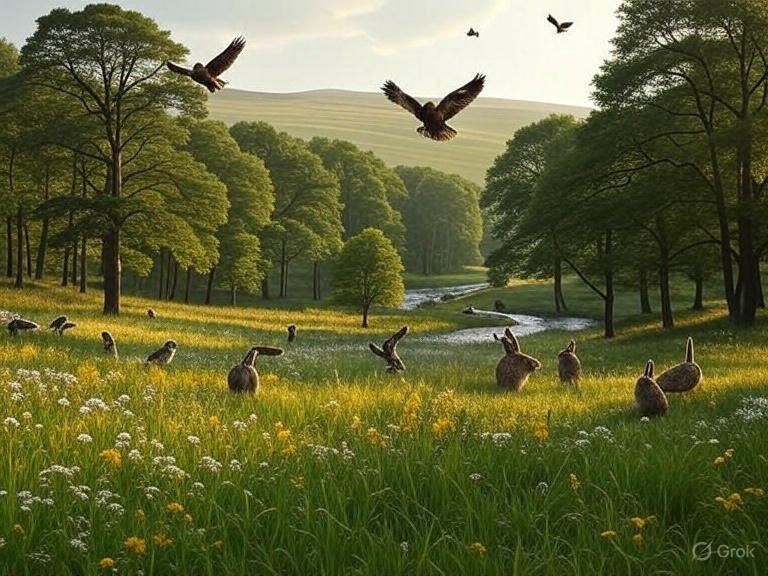 Animals and Plants in Iniscarn Forest