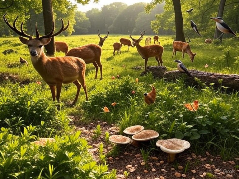 Animals and Plants in Roydon Woods