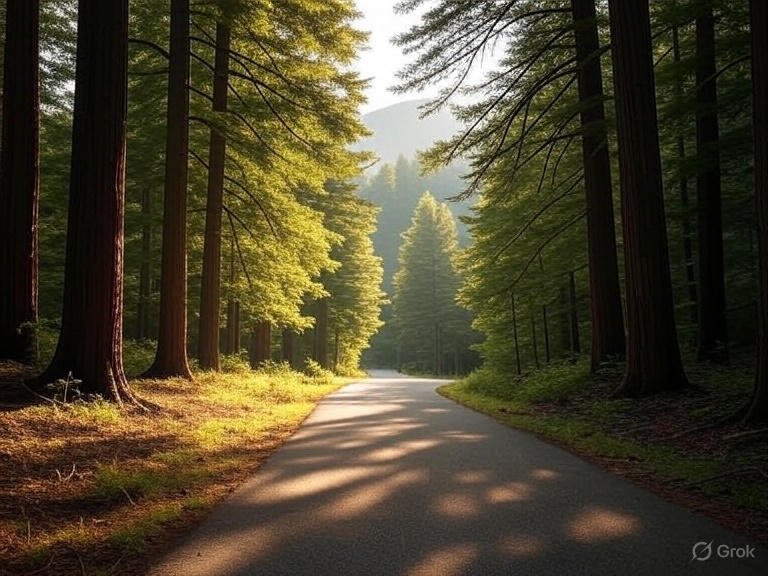The Joyce Kilmer Memorial Trail Walk with Big Trees