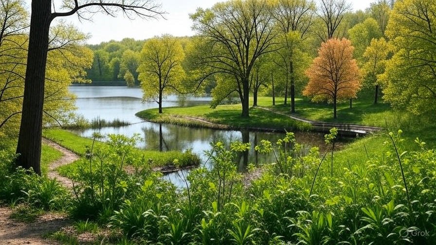Meacham Grove Forest Preserve – Hidden 255‑Acre Illinois Gem with Maple Lake, Wildlife & Trails