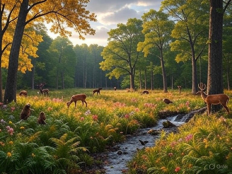 Nature and Animals in Bear Swamp
