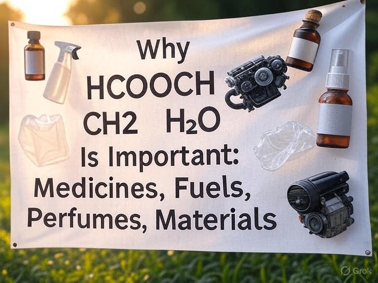 Why HCOOCH CH2 H2O Is Important